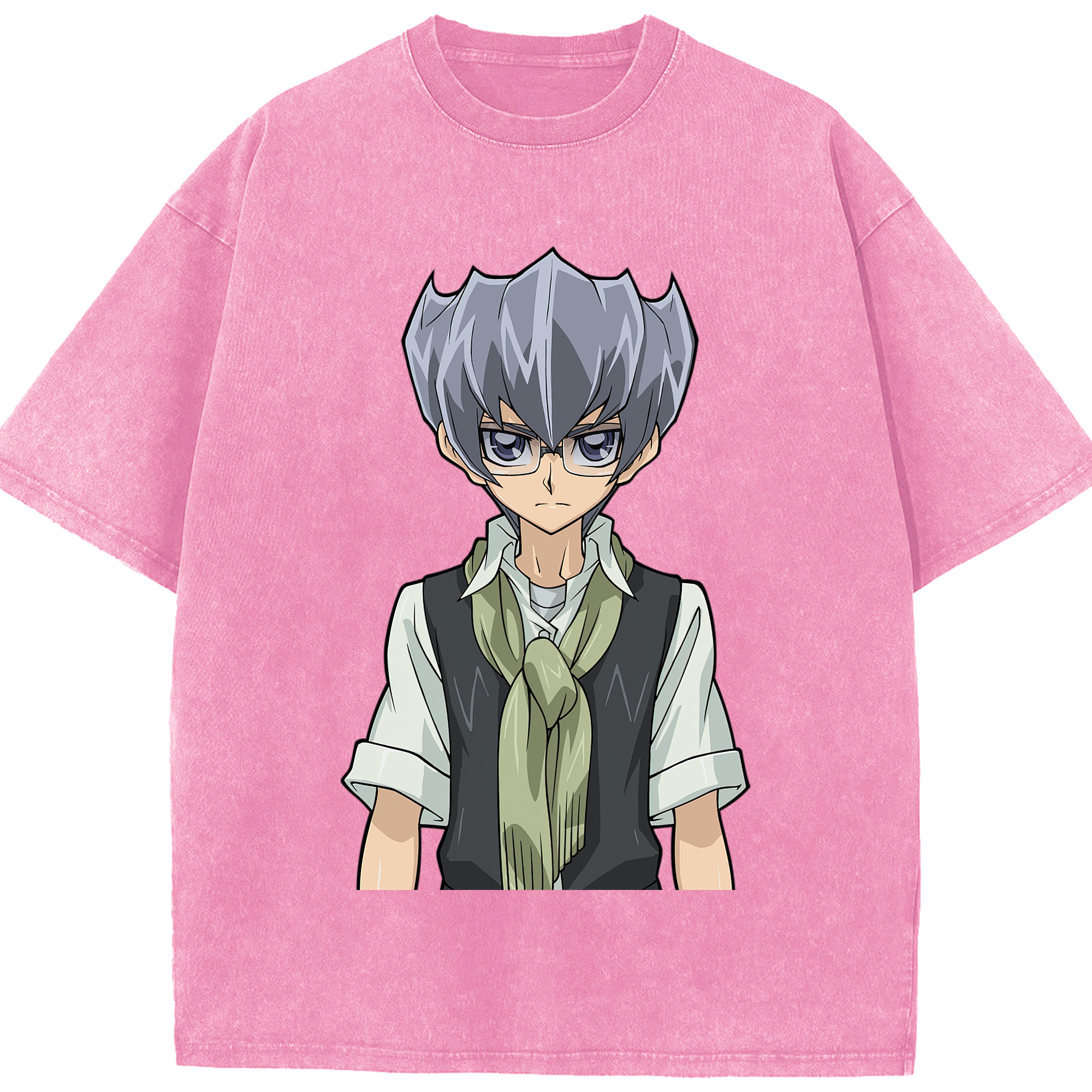 （画像用） 遊☆戯☆王 Yu-Gi-Oh! 綿100% ヴィンテージ風 半袖Tシャツ（フロントプリント）